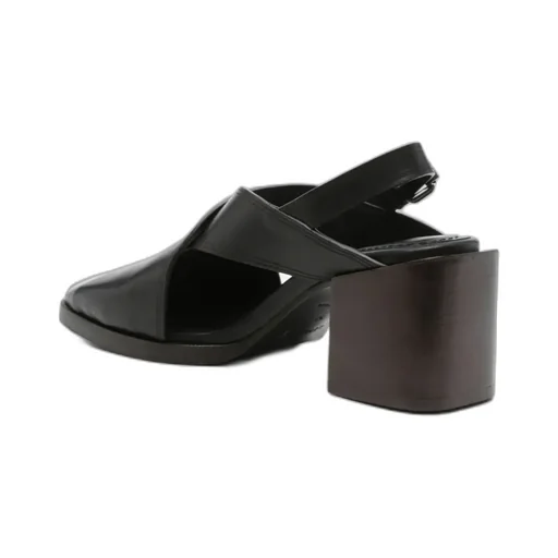 65Mm Leather Sandals