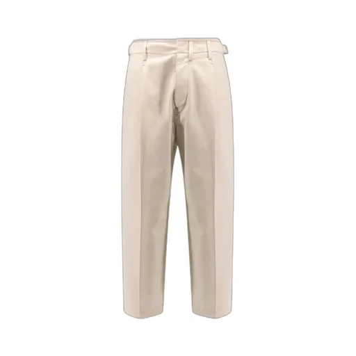 Pleated Straight Leg Trousers