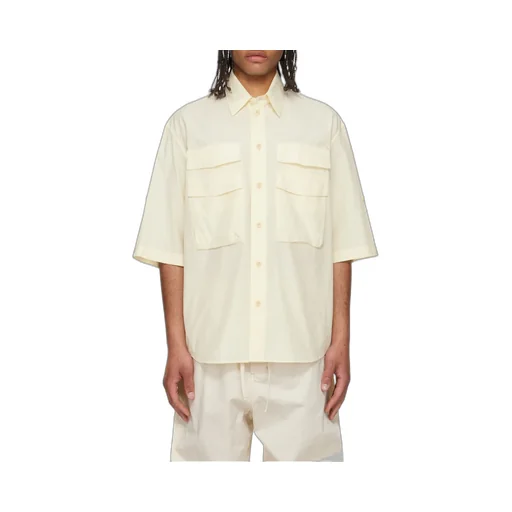 Button-Detailed Collared Shirt