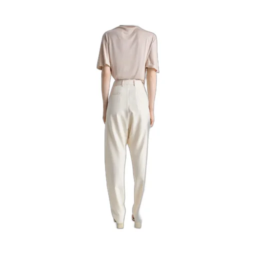 Pleated Wide-Leg Pants