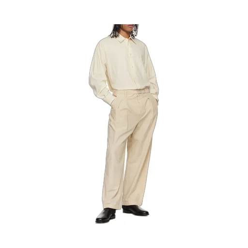 Loop Curved Hem Shirt