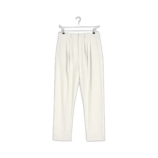 Pleated Wide-Leg Pants