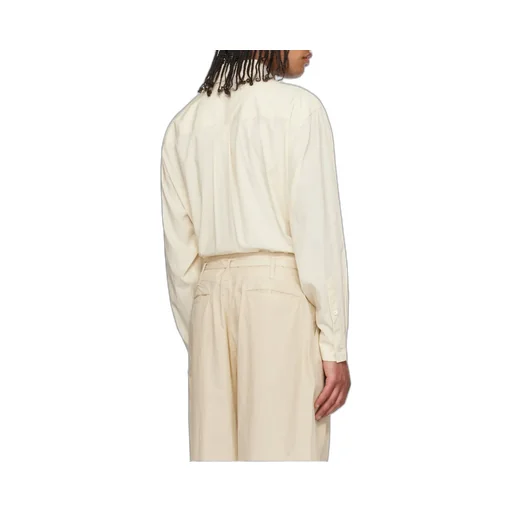 Loop Curved Hem Shirt