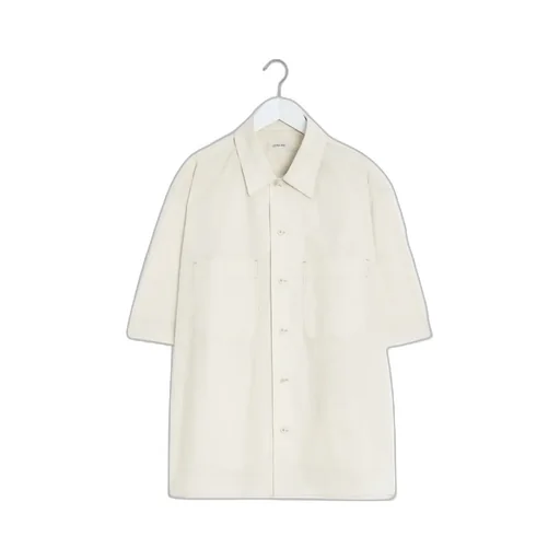 Button-Detailed Collared Shirt