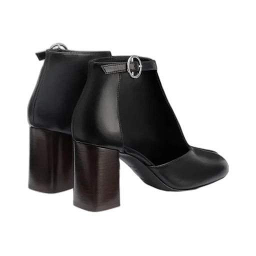 High Heels Cut Out Ankle Boots