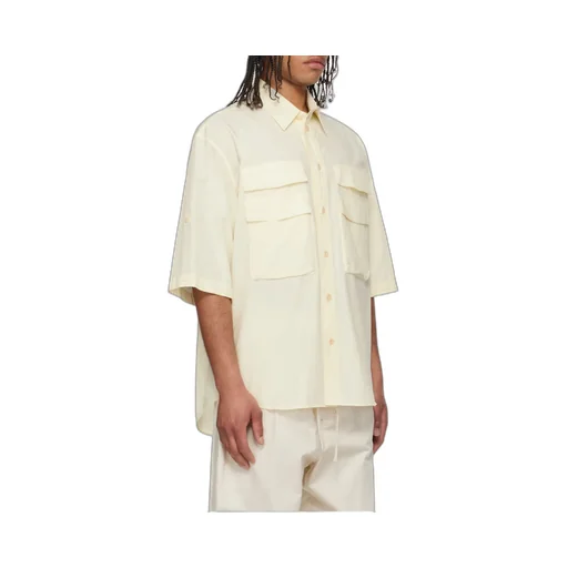 Button-Detailed Collared Shirt