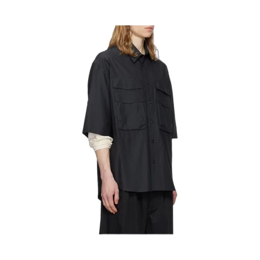 Button-Detailed Collared Shirt