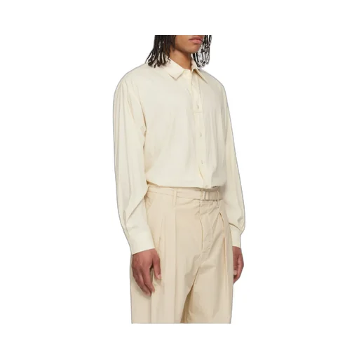 Loop Curved Hem Shirt
