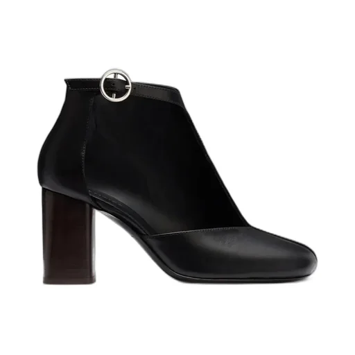 High Heels Cut Out Ankle Boots