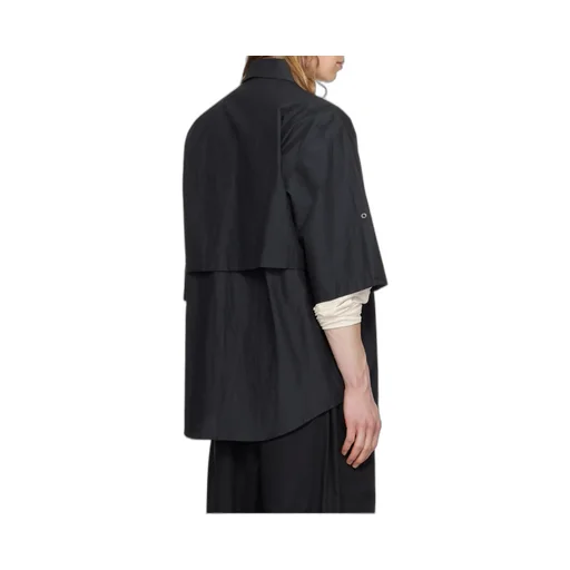 Button-Detailed Collared Shirt