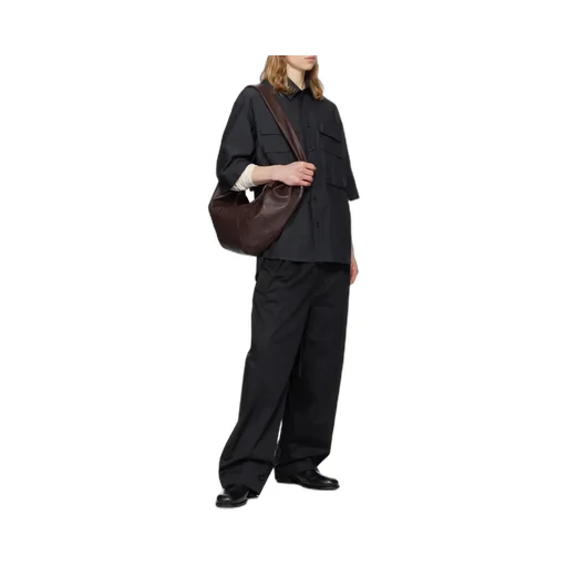 Button-Detailed Collared Shirt