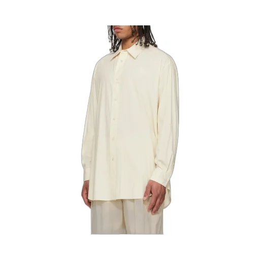 Loop Curved Hem Shirt