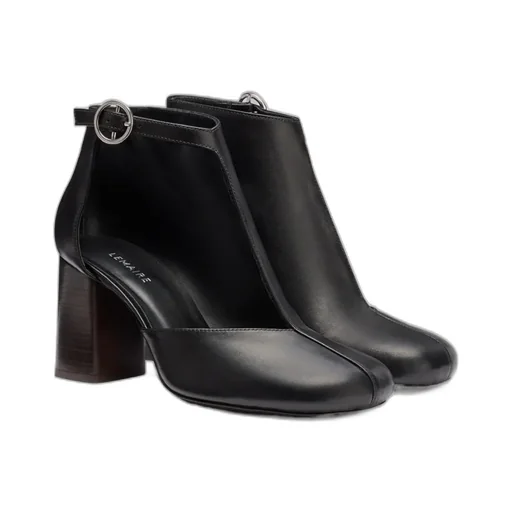 High Heels Cut Out Ankle Boots