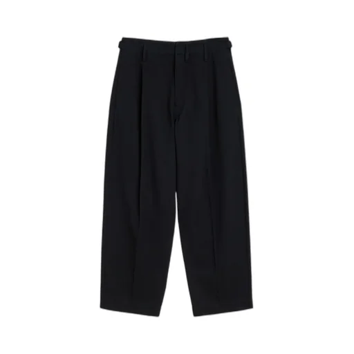 Pleated Straight Leg Trousers