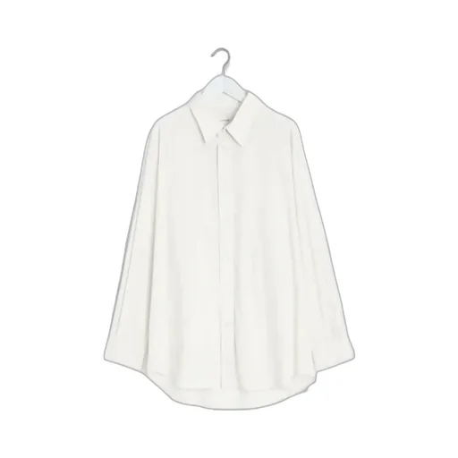Loop Curved Hem Shirt