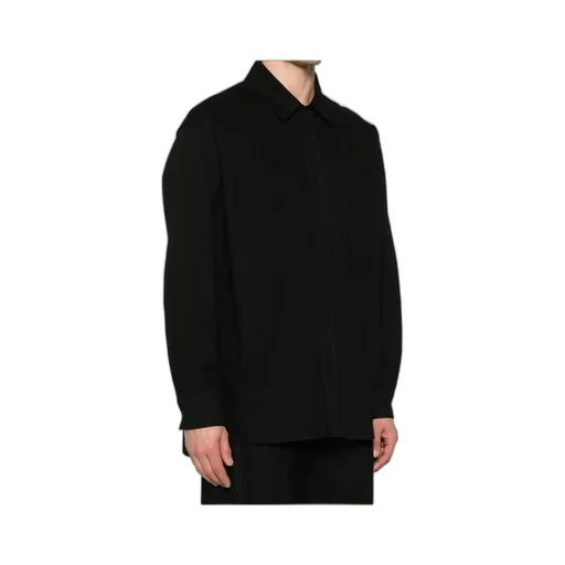 Long-Sleeved Drop Shoulder Overshirt