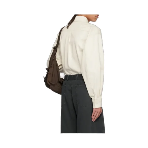 Long-Sleeved Drop Shoulder Overshirt