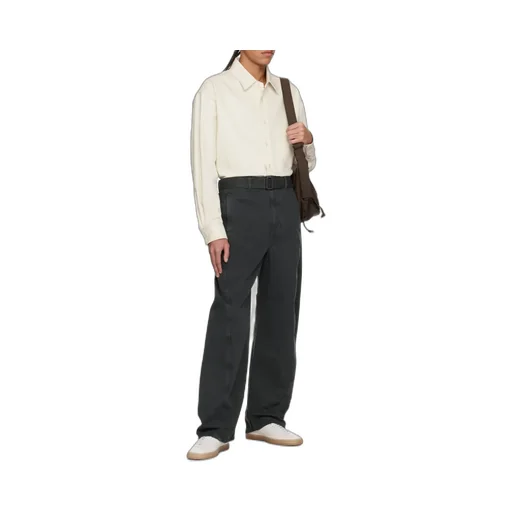 Long-Sleeved Drop Shoulder Overshirt