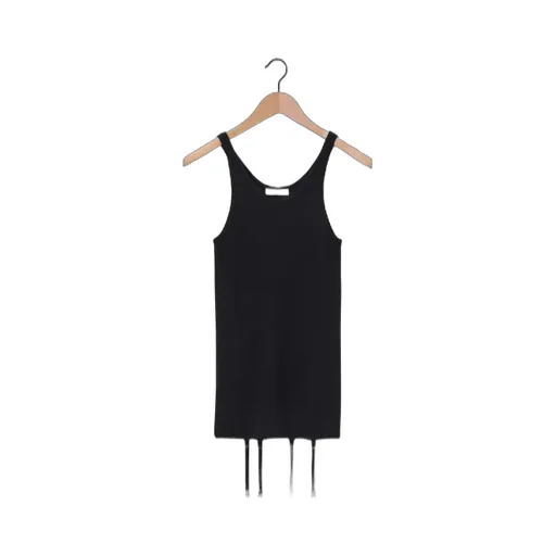 Suspenders-Detail Seamless Tank Top