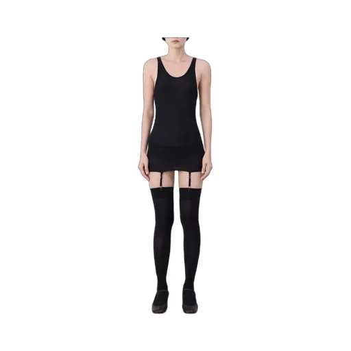 Suspenders-Detail Seamless Tank Top