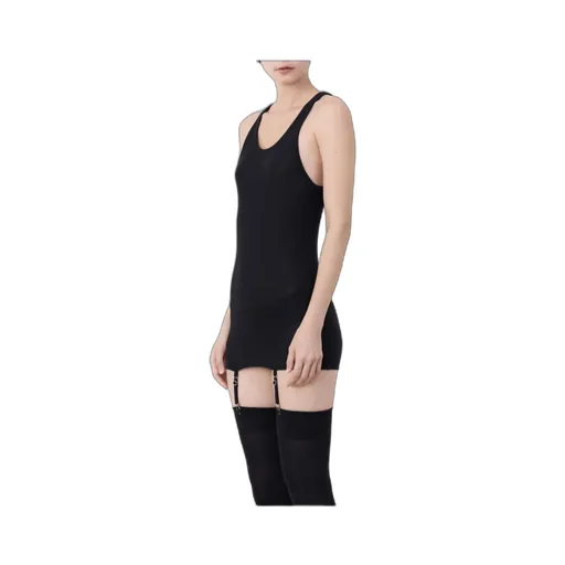 Suspenders-Detail Seamless Tank Top