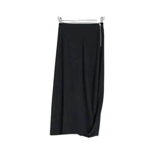 Twisted Pleated Skirt