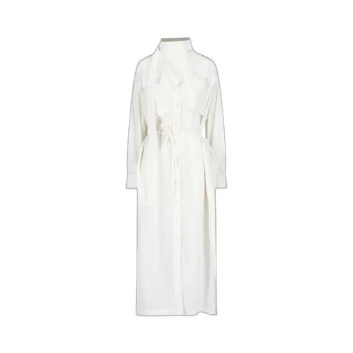 Stand-Neck Lace Dress
