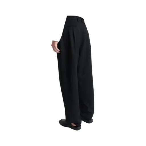 Pleated Drawstring Trousers