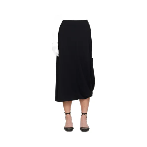 Twisted Pleated Skirt