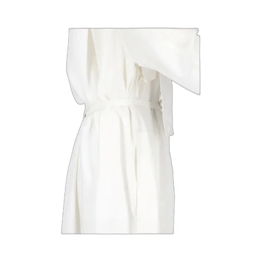 Stand-Neck Lace Dress