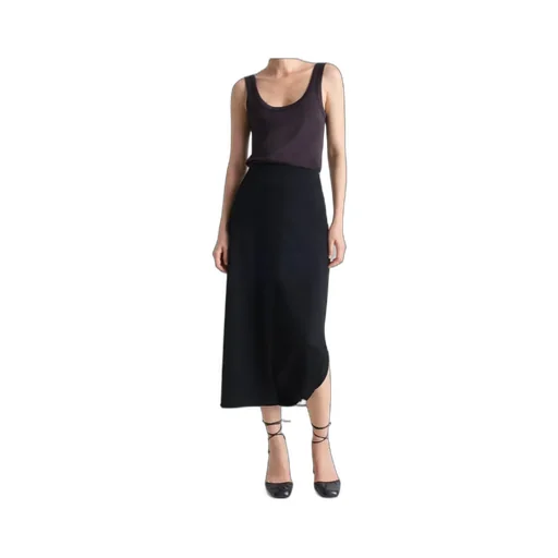 Twisted Pleated Skirt