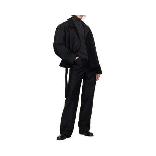 Belt-Loop Casual Pants
