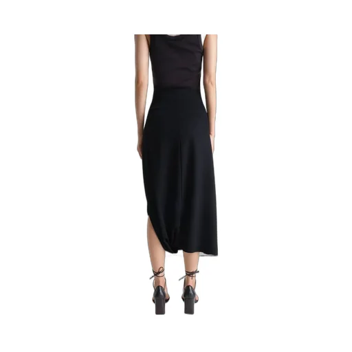 Twisted Pleated Skirt