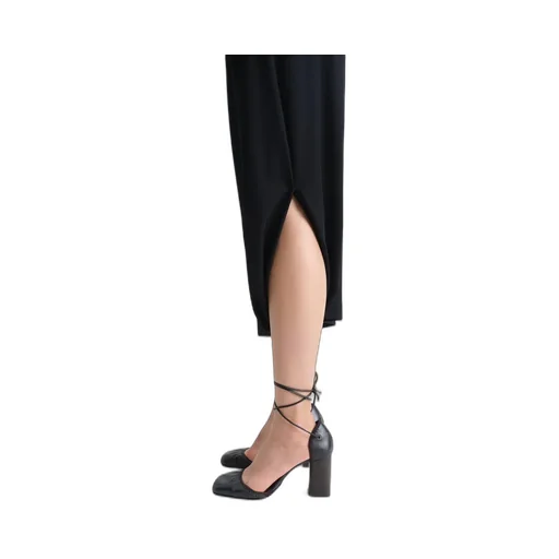Twisted Pleated Skirt