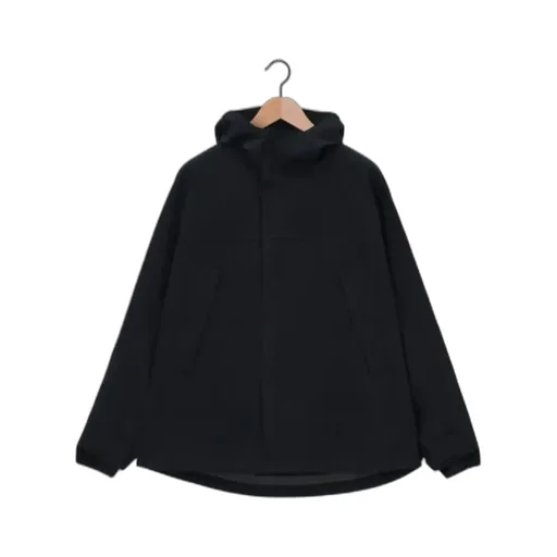 Straight Hem Hooded Parka