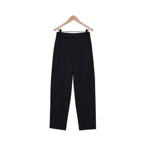 Straight-Leg Tailored Trousers