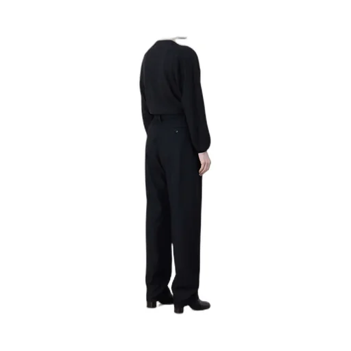 Straight-Leg Tailored Trousers