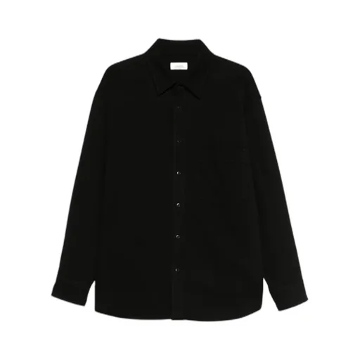 Long-Sleeved Drop Shoulder Overshirt