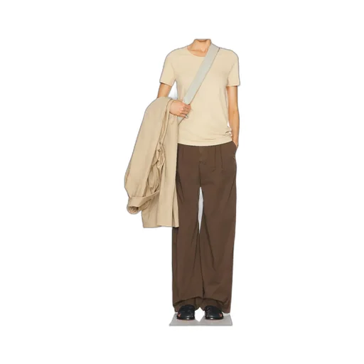 Round Neck Cotton T-Shirt