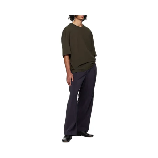 Crewneck Straight Hem T-Shirt