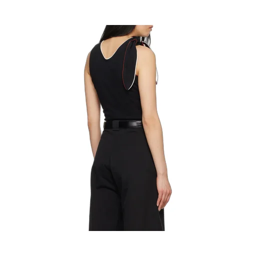 V-Collar Bindings Vest