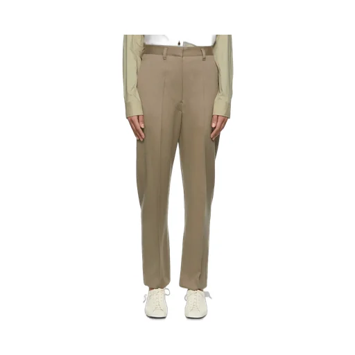 High-Rise Tailored Trousers