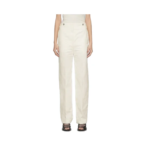 High-Waisted Wide Leg Trousers