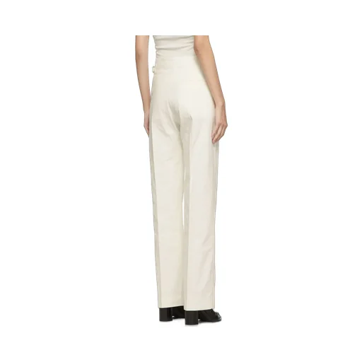 High-Waisted Wide Leg Trousers