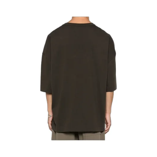 Crewneck Straight Hem T-Shirt