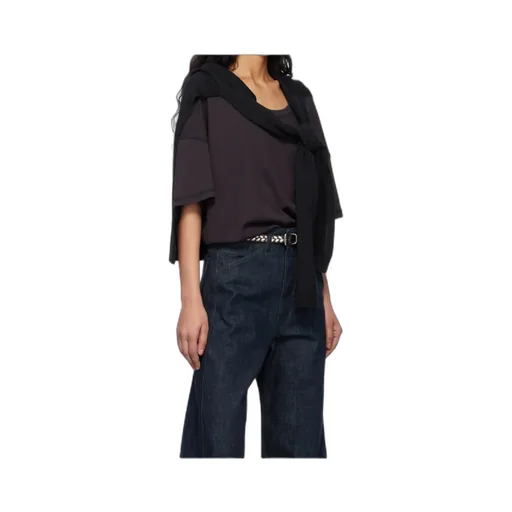 Short-Sleeved Scoop-Neck T-Shirt