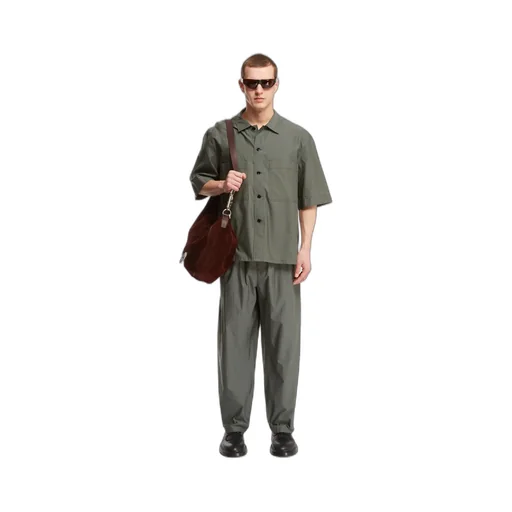 Short-Sleeved Button-Up Shirt