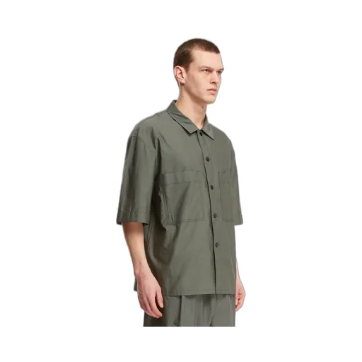 Short-Sleeved Button-Up Shirt