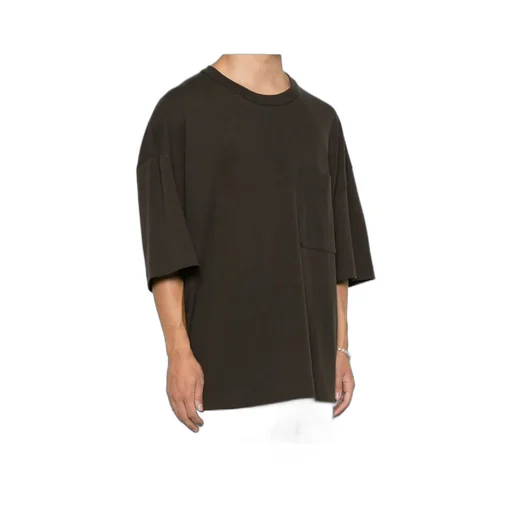 Crewneck Straight Hem T-Shirt