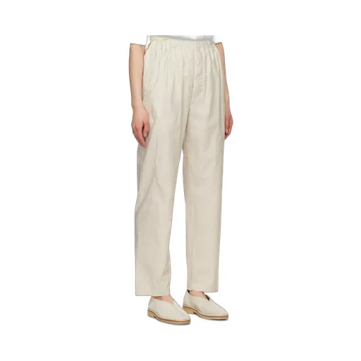 Relaxed Elastic Waist Casual Pants